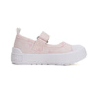 D.D.Step tenisi fete decupati 26-31 Baby Pink cu floricele