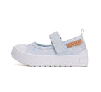 D.D.Step tenisi fete decupati 26-31 Sky Blue cu floricele