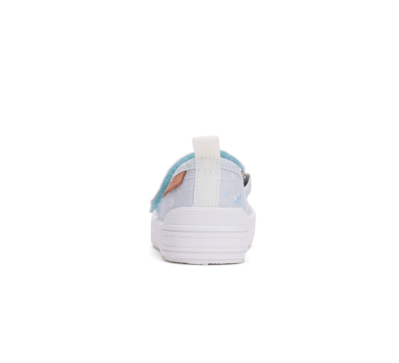 D.D.Step tenisi fete decupati 20-25 Sky Blue cu floricele