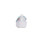 D.D.Step tenisi fete decupati 26-31 Sky Blue cu floricele