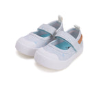 D.D.Step tenisi fete decupati 26-31 Sky Blue cu floricele