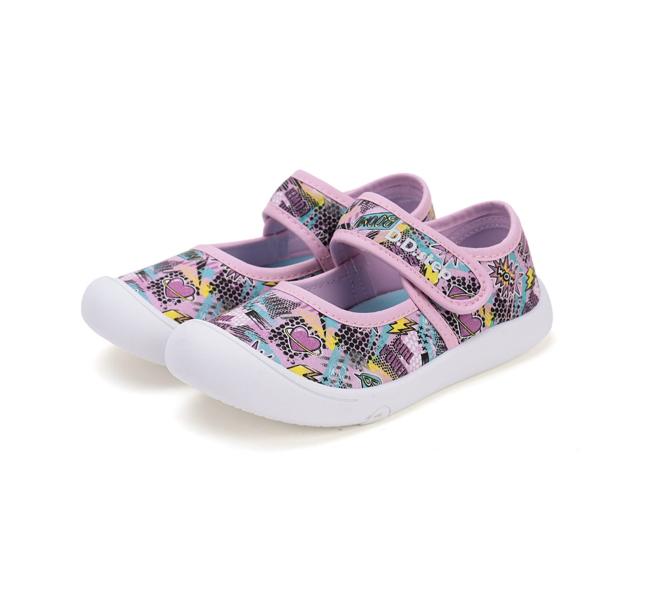 D.D.Step tenisi fete decupati 22-27 Pink WOW Imagine principală a produsului