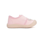D.D.Step tenisi fete din panza 22-27 Baby Pink cu catel