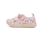D.D.Step tenisi fete din panza 22-27 Baby Pink Unicorn
