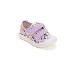 D.D.Step tenisi fete din panza 28-33 Cream Skate