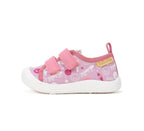 D.D.Step tenisi fete din panza 28-33 Daisy Pink Skate