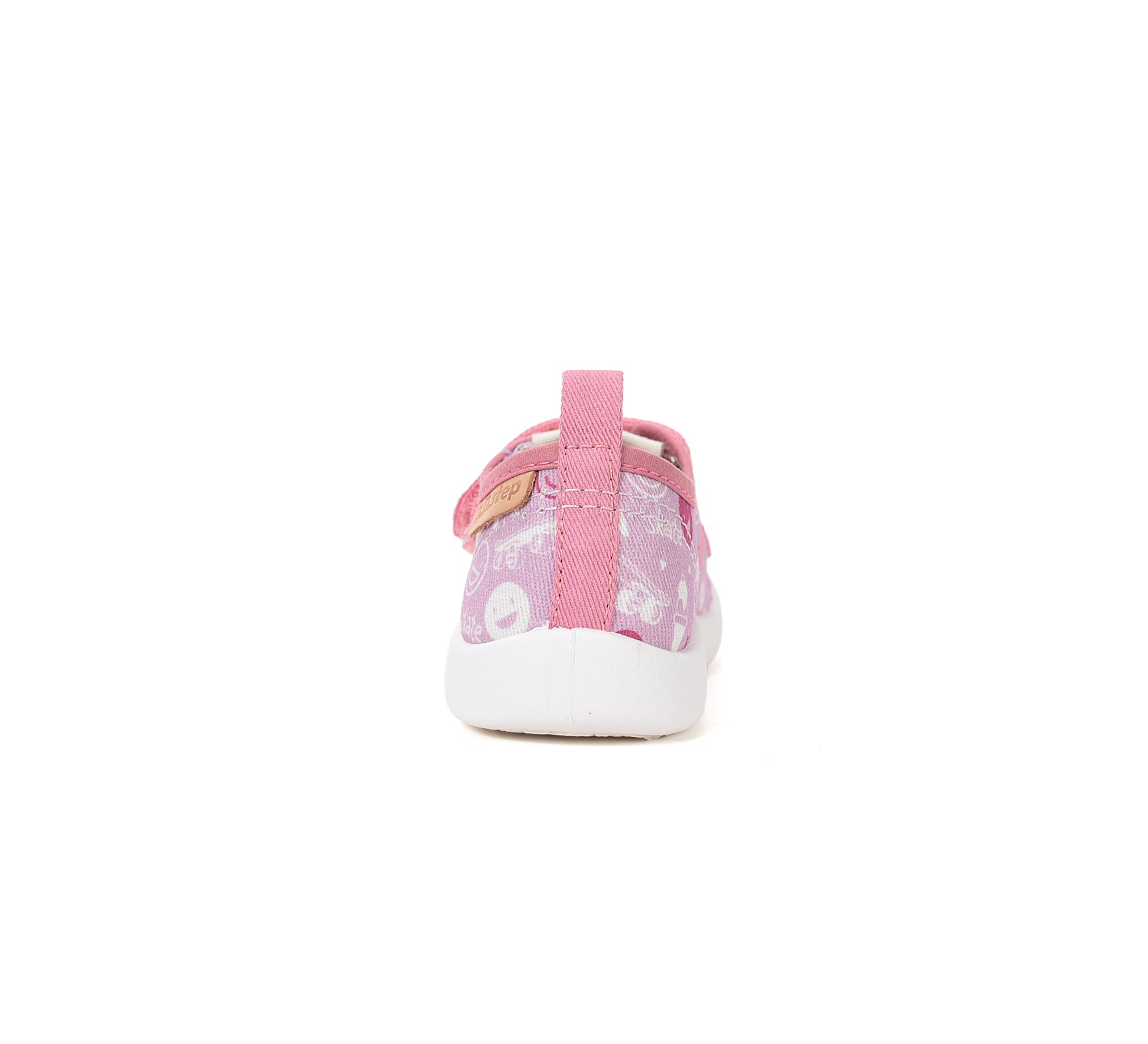 D.D.Step tenisi fete din panza 28-33 Daisy Pink Skate