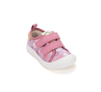 D.D.Step tenisi fete din panza 28-33 Daisy Pink Skate