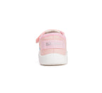 D.D.Step tenisi fete din panza 28-33 Baby Pink cu dungi
