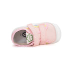 D.D.Step tenisi fete din panza 28-33 Baby Pink cu dungi