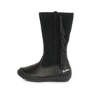 D.D.Step cizme fete imblanite Water-Repellent 25-30, Black 01