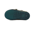 D.D.Step ghete baieti cu LED Water-Repellent Emerald  03