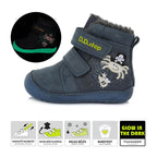 D.D.Step ghete baieti imblanite Barefoot 20-25