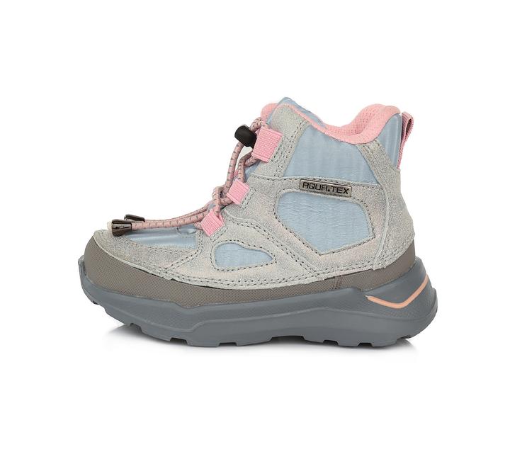 D.D.Step ghete fete captusite Aqua-Tex 30-35 Grey F61-591CL 01 Imagine principală a produsului