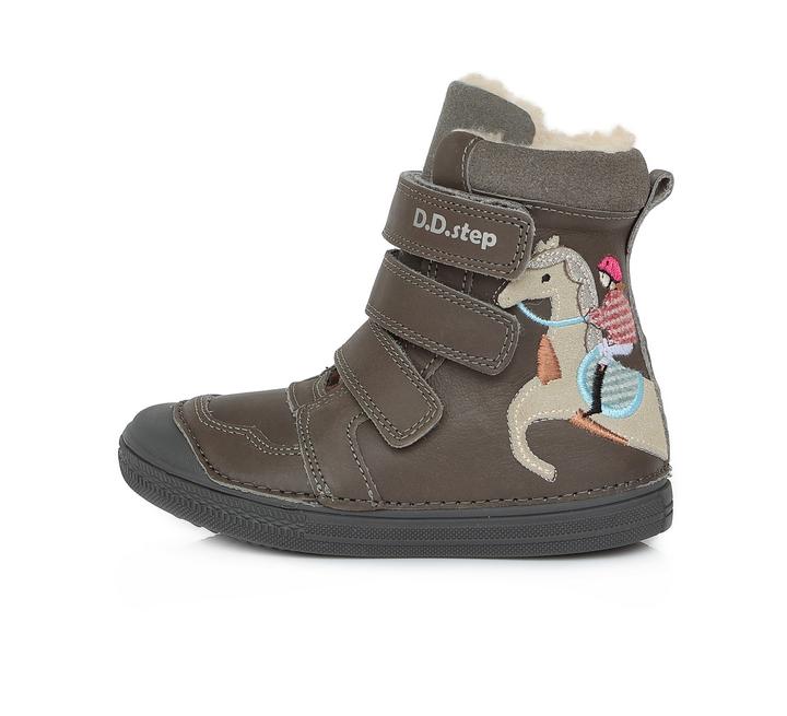 D.D.Step ghete fete imblanite Water-Repellent 25-30, Grey 01 Imagine principală a produsului