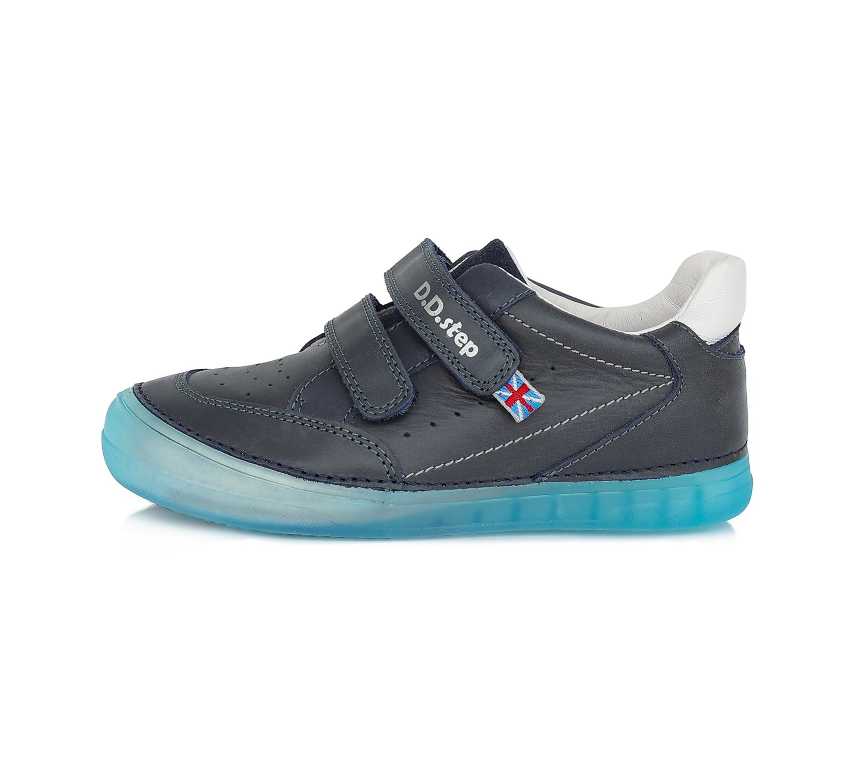 D.D.Step pantofi baieti 26-31, Royal Blue S078-815M 01