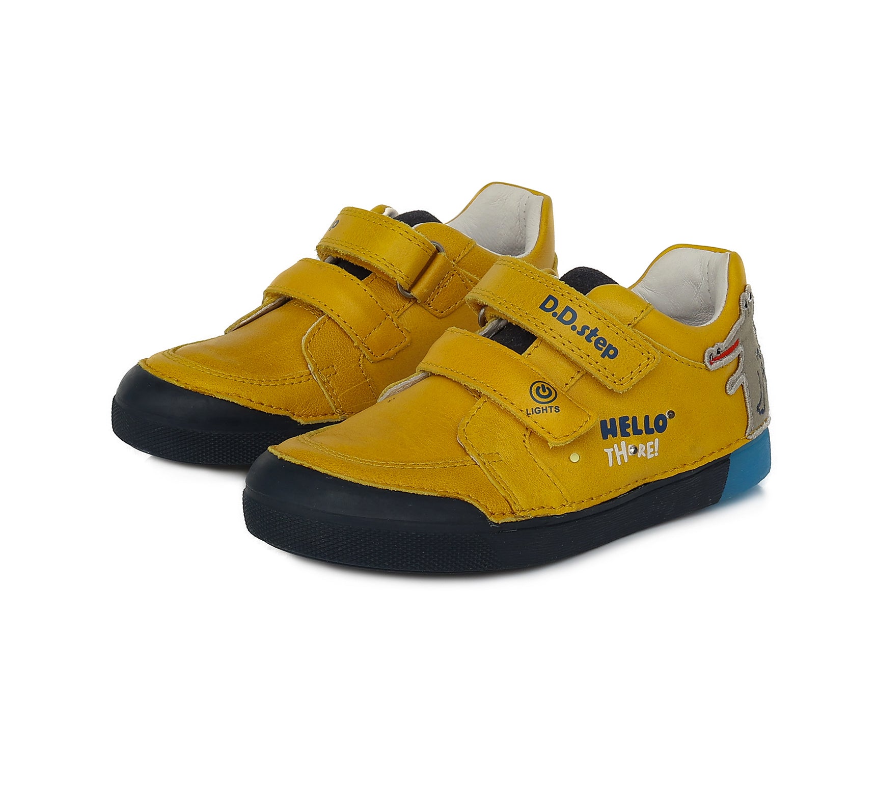 D.D.Step pantofi baieti cu LED 25-30