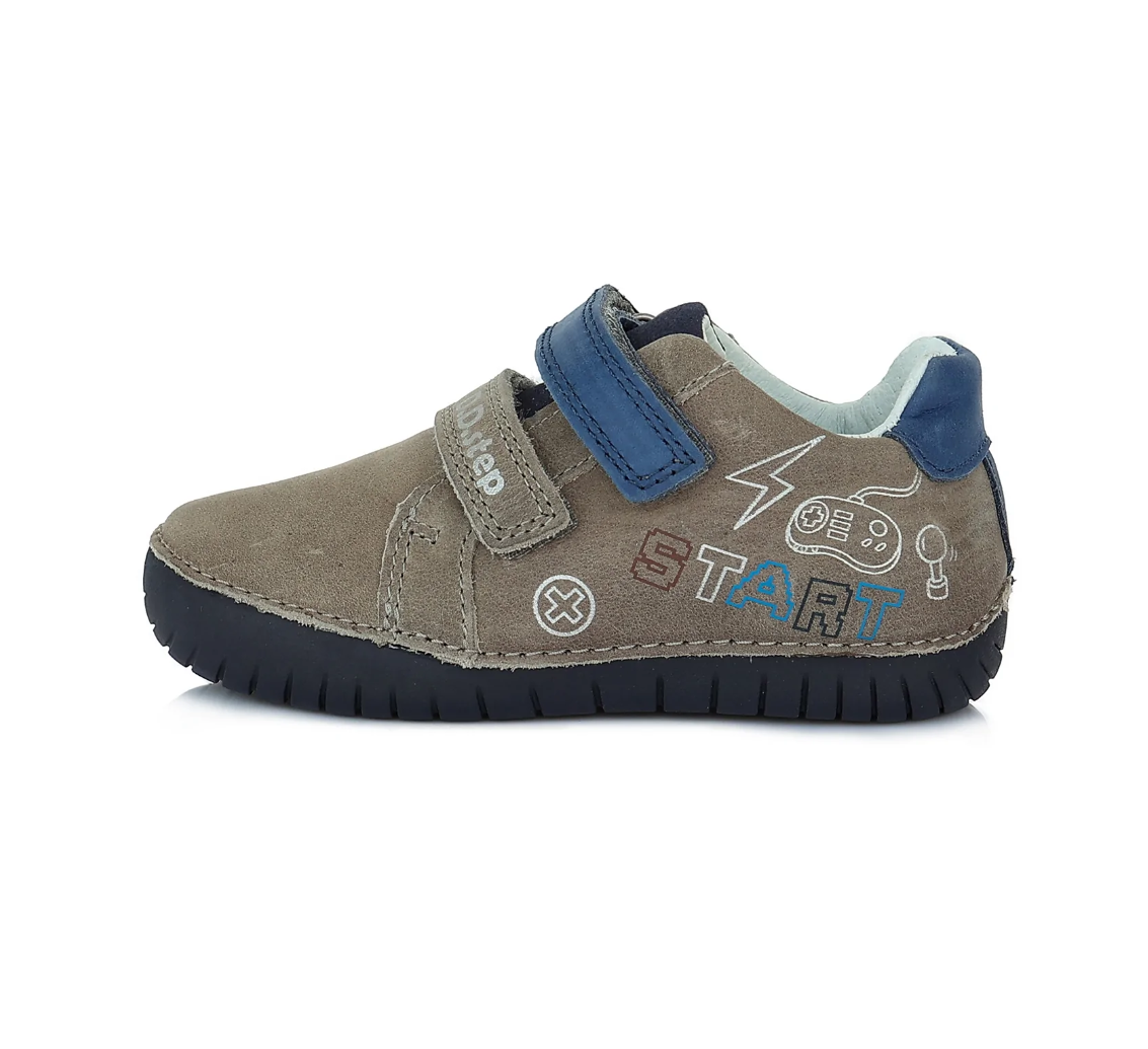 D.D.Step pantofi baieti cu scai 25-30, Grey S050-335AM 01 Imagine principală a produsului