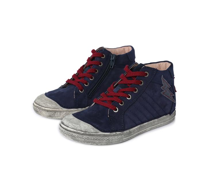 D.D.Step Pantofi baieti cu siret Alege marimeaa 31-36 Bermuda Blue
