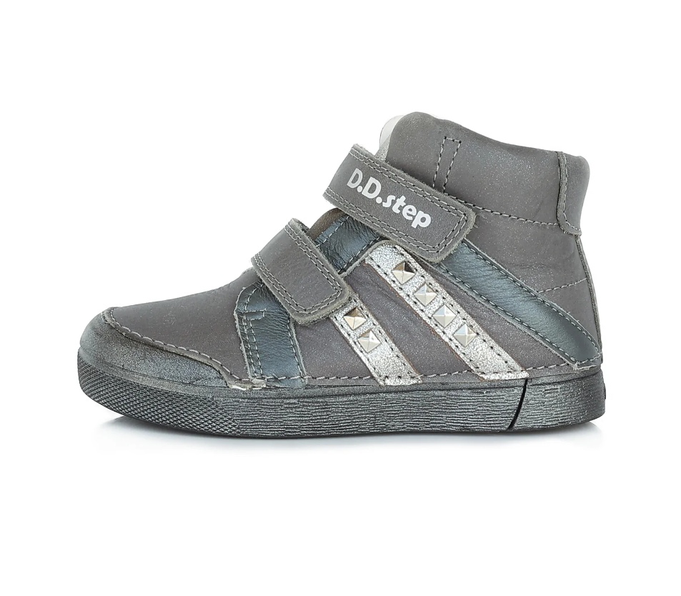 D.D.Step pantofi fete 31-36, Dark Grey