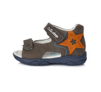 D.D.Step sandale baieti 25-30, Dark Grey AC64-537M 01