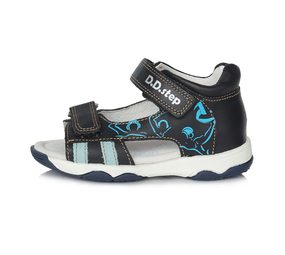 D.D.Step sandale baieti 26-31, Royal Blue AC64-421AM 01 Imagine principală a produsului