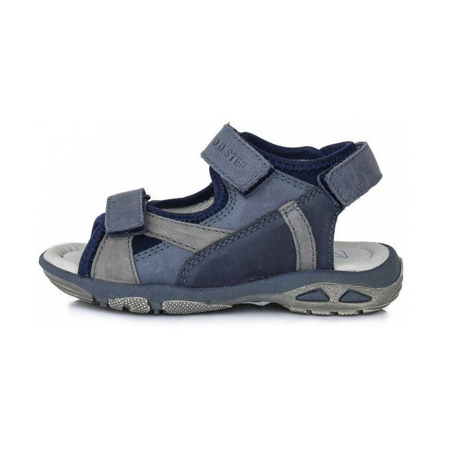 D.D.Step sandale baieti cu scai marimea 25-30, Bermuda blue AC290-7038AM Imagine principală a produsului