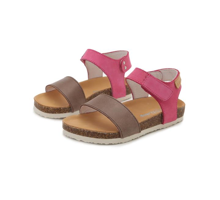D.D.Step sandale fete cu scai Alege marimeaa 31-36, Dark pink Imagine principală a produsului