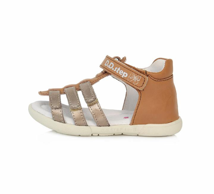 D.D.Step sandale fetite 25-30, Chocolate AC048-790M 01 Imagine principală a produsului