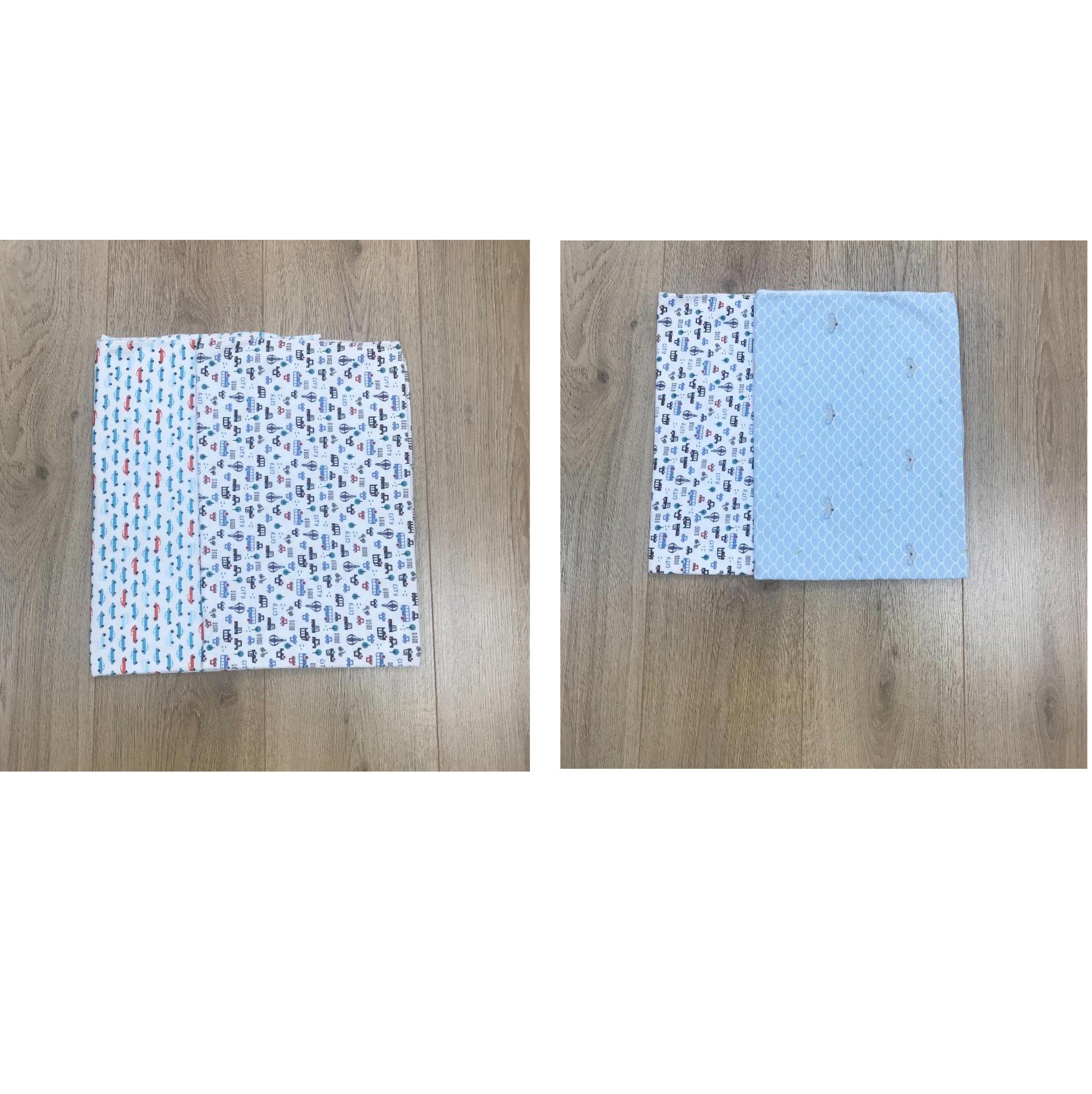 Danina scutec bumbac 70x70 cm cu imprimeu, 2 buc 01 Imagine principală a produsului