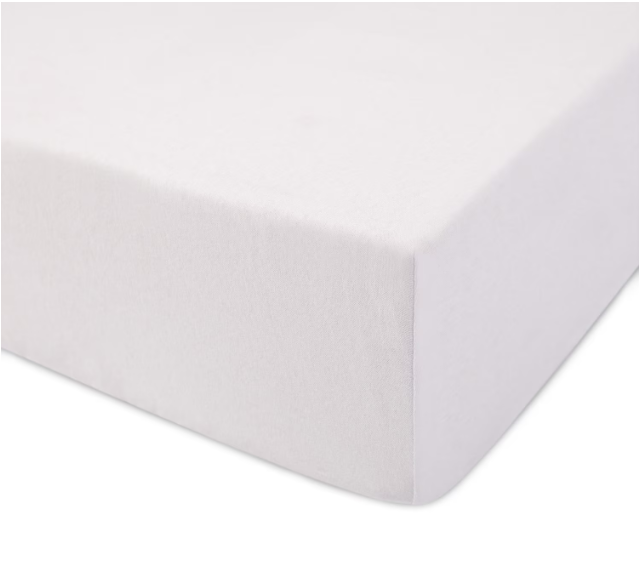Darymex cearsaf cu elastic din jersey 120x60 cm 0m+ White