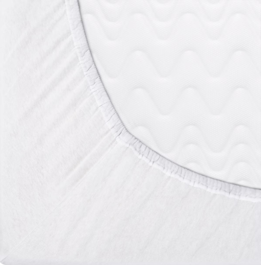 Darymex cearsaf cu elastic din jersey 120x60 cm 0m+ White