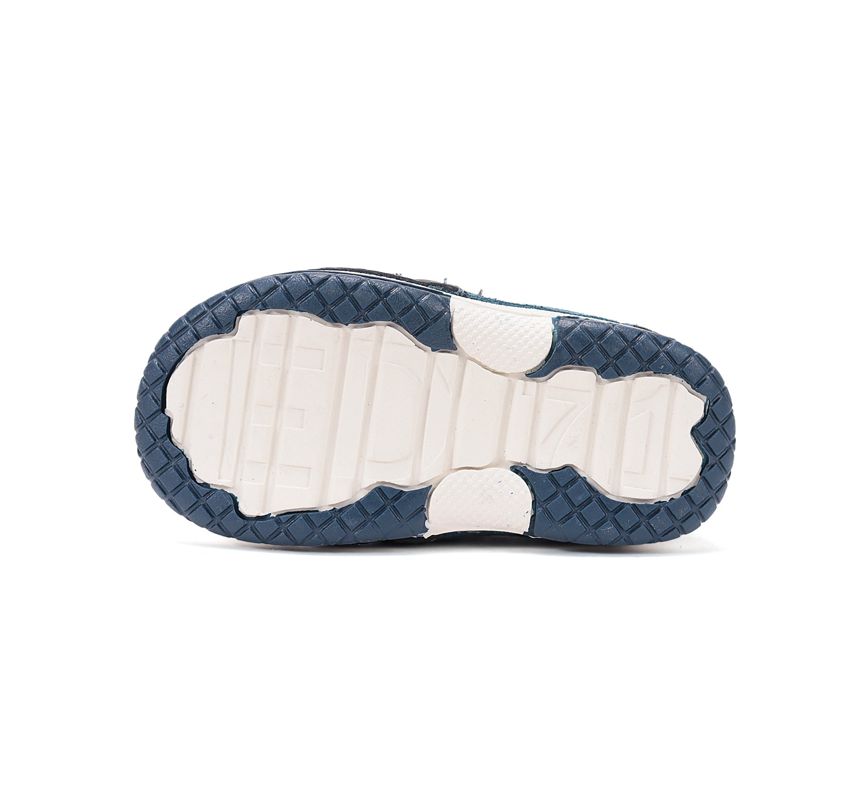 D.D.Step pantofi baieti piele 19-24 Royal blue cu insertii
