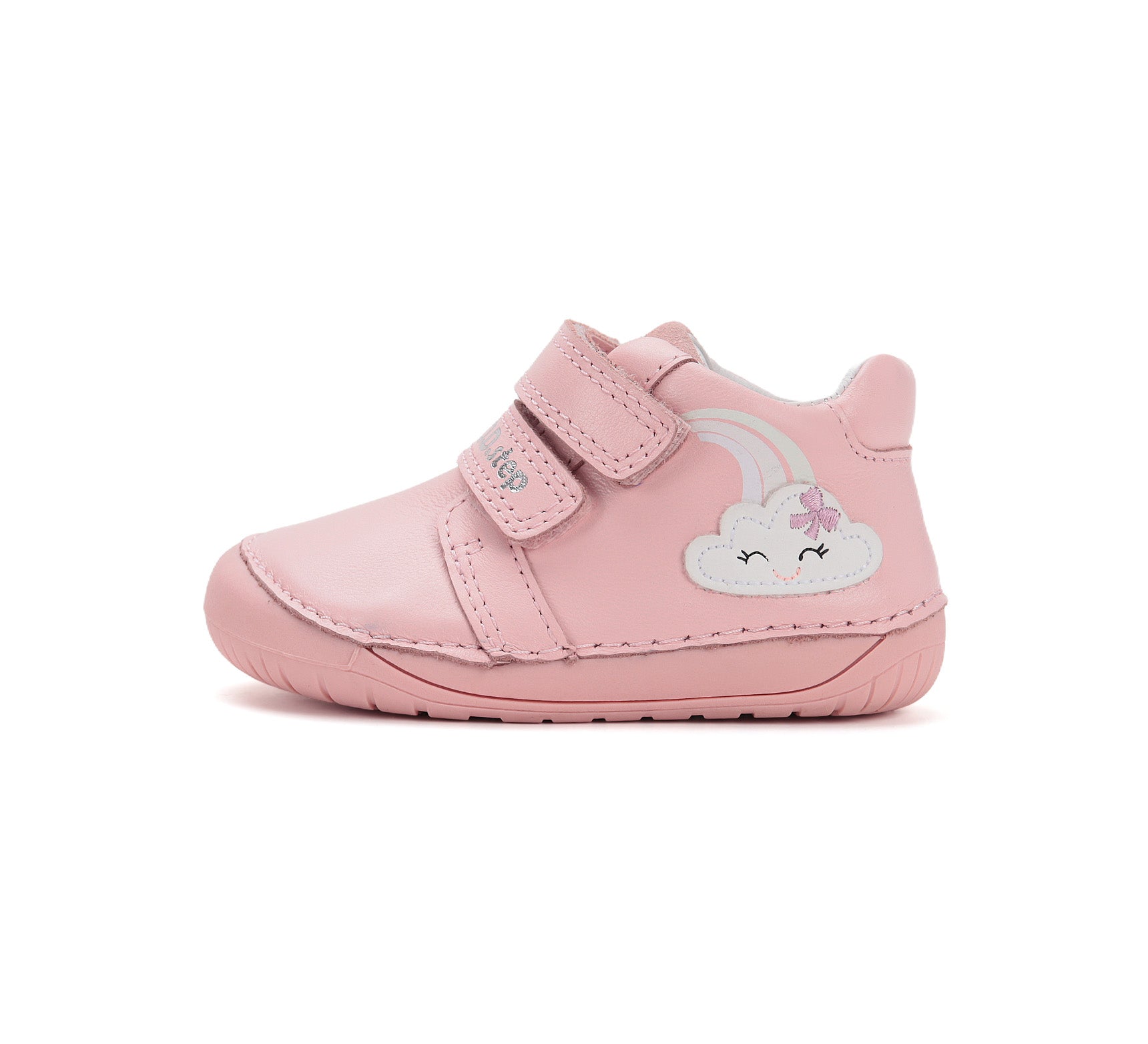 D.D.Step pantofi fete Barefoot 20-25 Baby Pink cu norisor