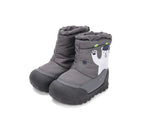 D.D.Step cizme baieti Aqua-Tex imblanite 22-27 Grey cu urs polar