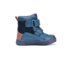 D.D.Step ghete baieti AQUA-TEX captusite Ponte20 supinati 22-27 Calypso Sky cu foca