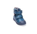 D.D.Step ghete baieti AQUA-TEX captusite Ponte20 supinati 22-27 Calypso Sky cu foca