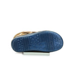 D.D.Step ghete baieti Barefoot captusite cu talpa fluorescenta 25-30 Chocolate cu unelte