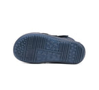 D.D.Step ghete baieti Barefoot captusite cu talpa fluorescenta 25-30 Royal Blue cu unelte