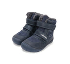 D.D.Step ghete baieti Barefoot captusite cu talpa fluorescenta 25-30 Royal Blue cu unelte
