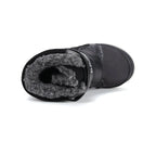 D.D.Step ghete baieti imblanite 26-31 Black cu portocaliu