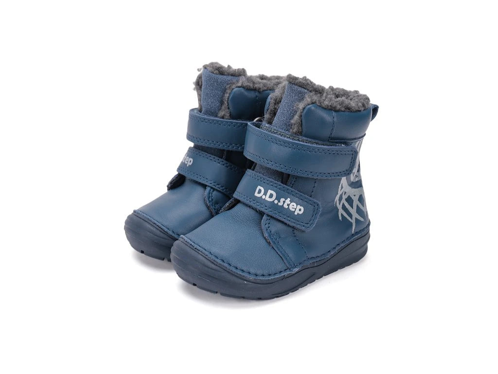 D.D.Step ghete baieti imblanite 20-25 Bermuda Blue Baschet