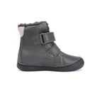 D.D.Step ghete baieti imblanite 26-31 Dark Grey cu dino
