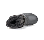 D.D.Step ghete baieti imblanite 26-31 Dark Grey cu dino