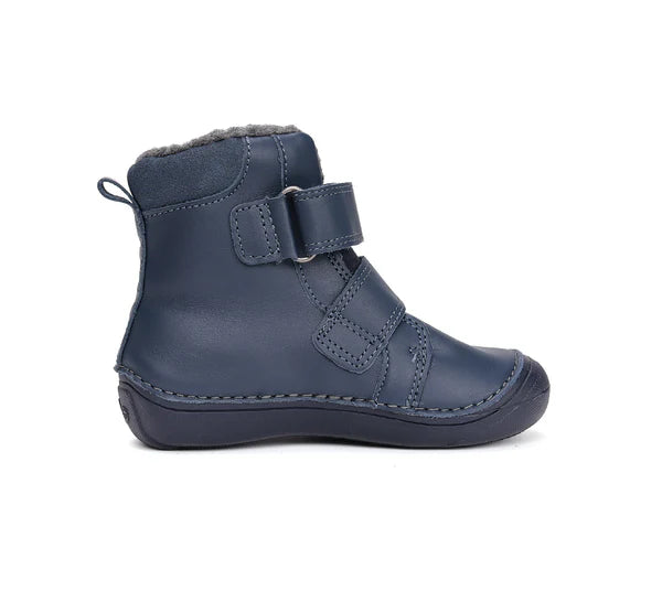 D.D.Step ghete baieti imblanite Ponte20 supinati 30-35 Royal Blue cu dragon