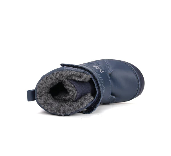 D.D.Step ghete baieti imblanite Ponte20 supinati 30-35 Royal Blue cu dragon