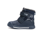 D.D.Step ghete baieti imblanite Ponte20 supinati 22-27 Royal Blue cu urs