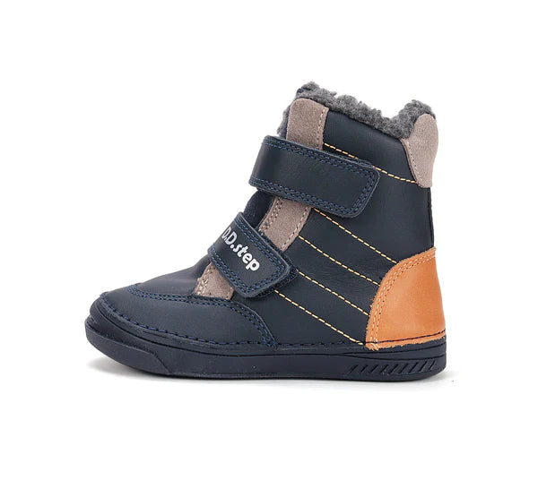 D.D.Step ghete baieti imblanite 25-30 Royal Blue
