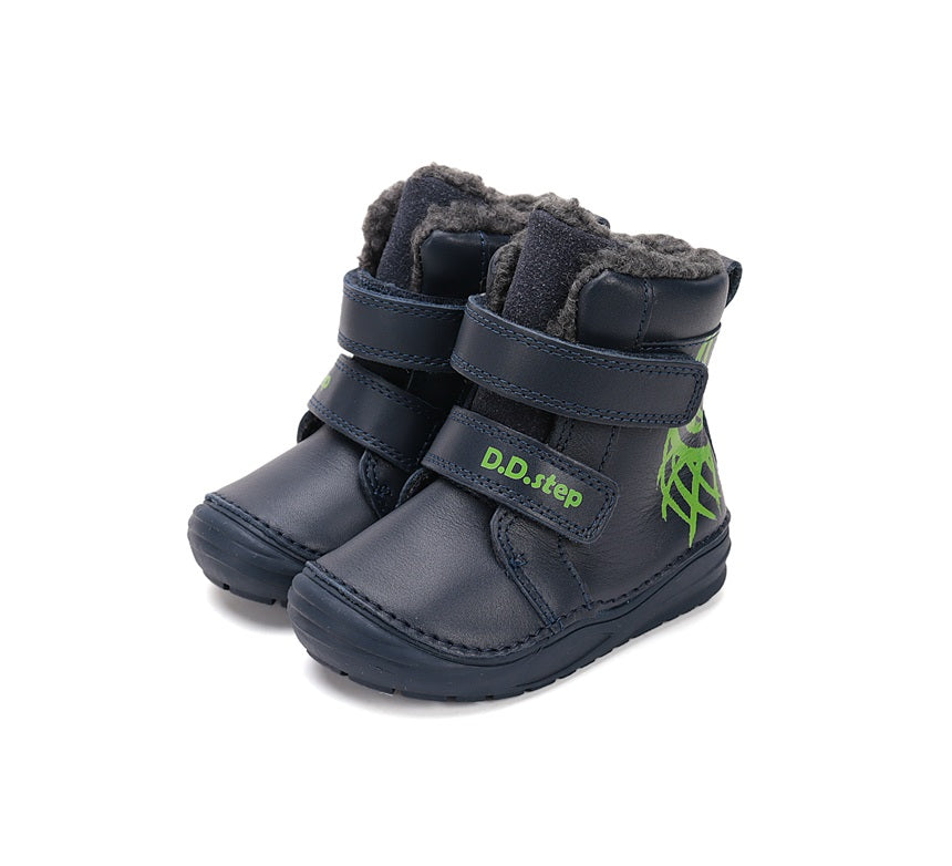 D.D.Step ghete baieti imblanite 20-25 Royal Blue Baschet Imagine principală a produsului