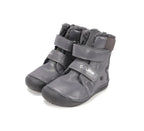 D.D.Step ghete fete Barefoot captusite cu talpa fluorescenta 25-30 Dark Grey cu sirena